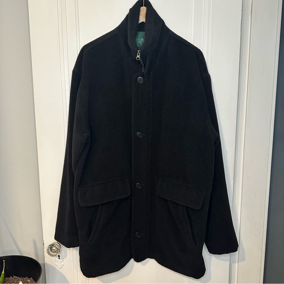 tom james Other - Tom James Alpaca and Wool Men's Classic Black Military Jacket large